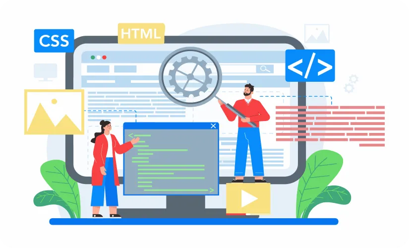 Modern Web Development Trends Illustration